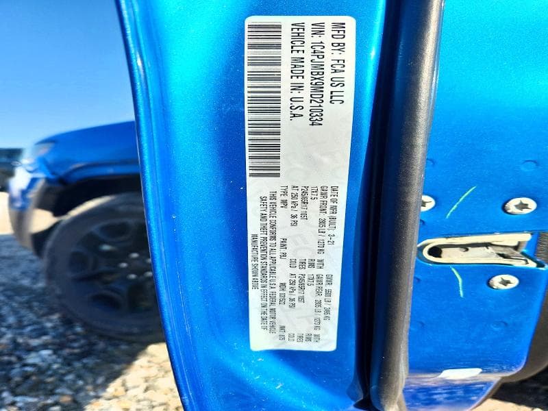 2021 JEEP CHEROKEE TRAILHAWK 13