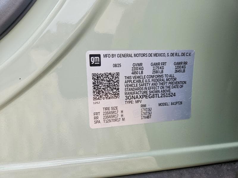 2026 CHEVROLET EQUINOX LT 13