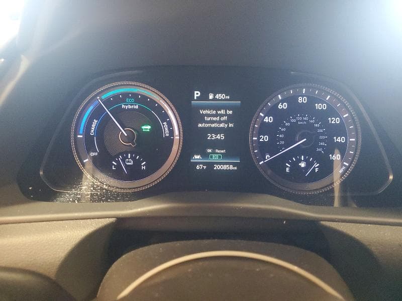 2022 HYUNDAI SONATA HYBRID SEL 9
