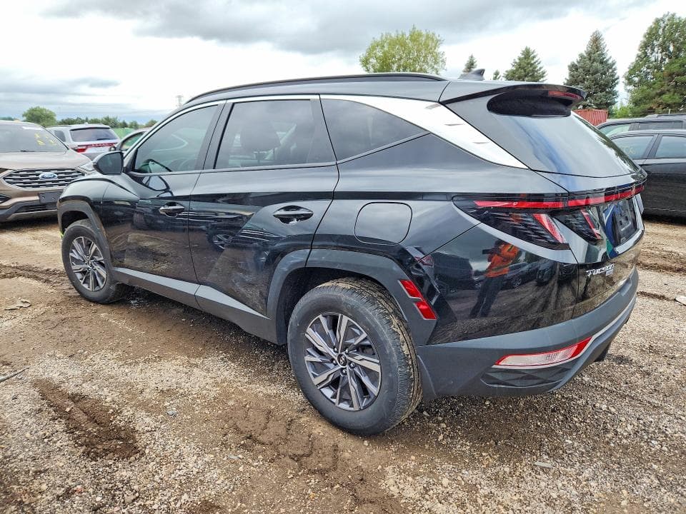 2022 HYUNDAI TUCSON BLUE 2