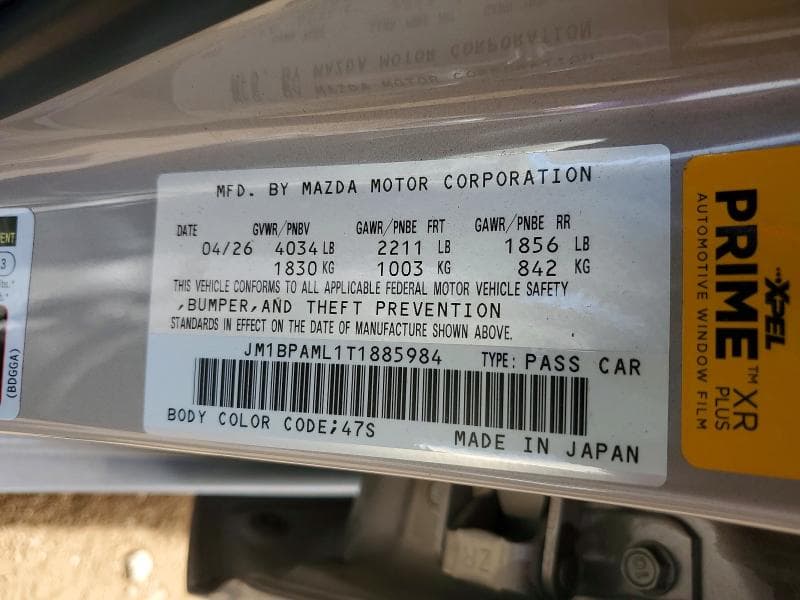 2026 MAZDA 3 PREMIUM 12