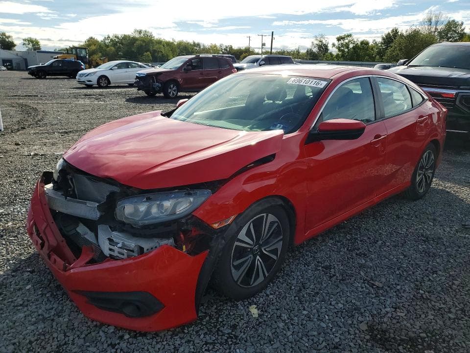 2017 HONDA CIVIC EXL - 1