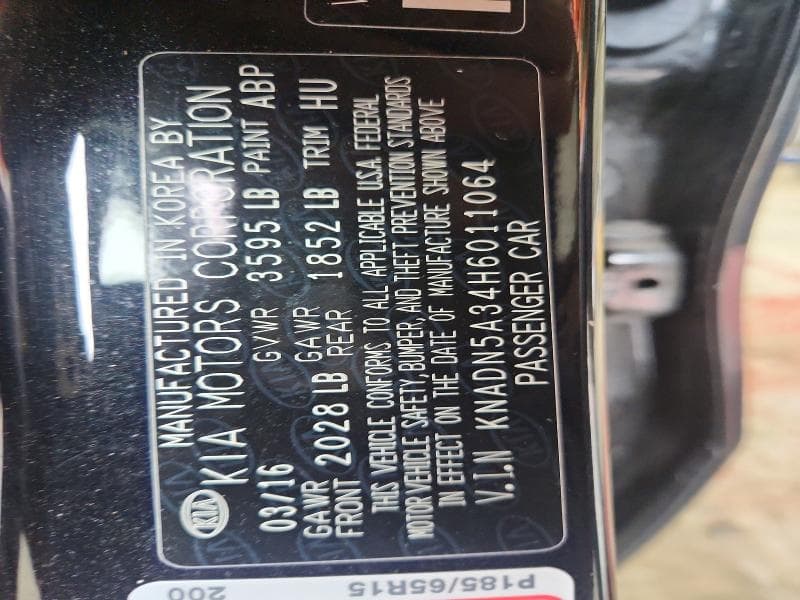 2017 KIA RIO 5-DOOR EX 12