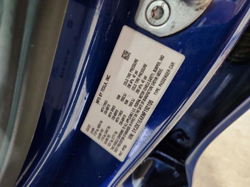 2022 TESLA MODEL 3 11