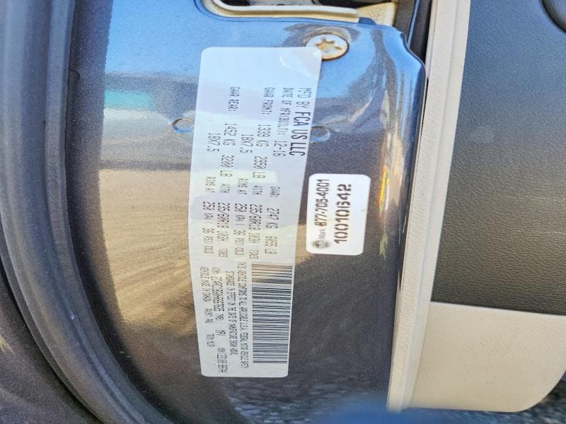 2017 CHRYSLER PACIFICA TOURING L 13