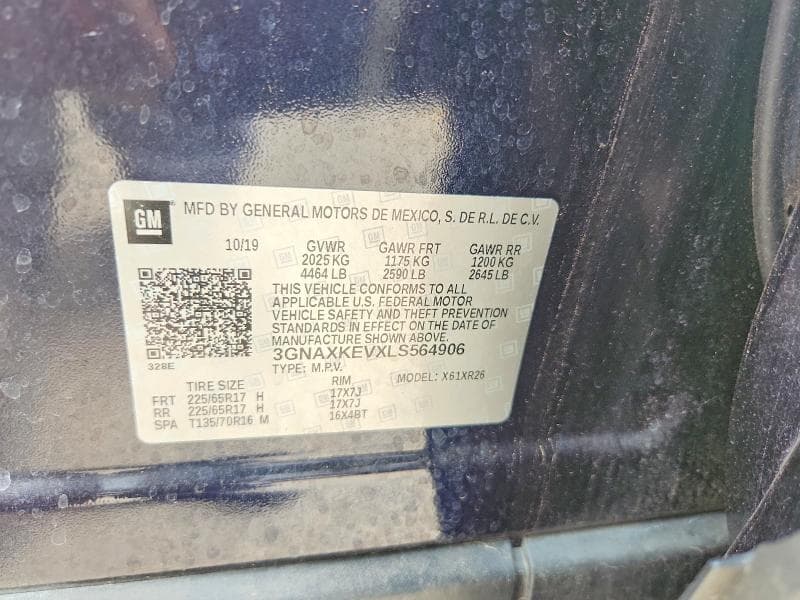 2020 CHEVROLET EQUINOX LT 14