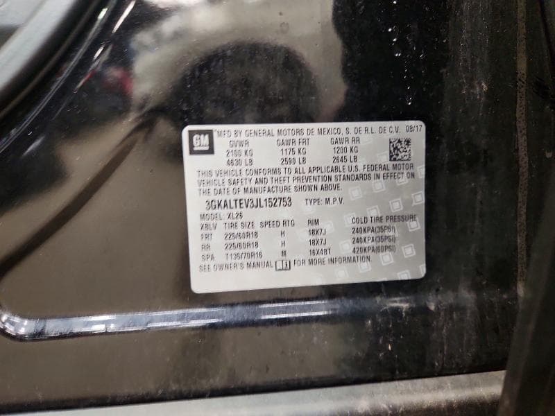 2018 GMC TERRAIN SLE 13