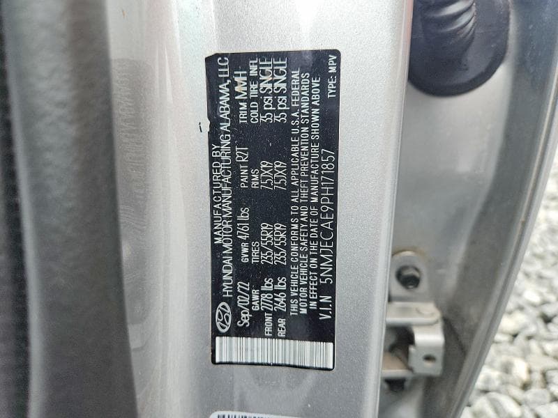 2023 HYUNDAI TUCSON LIMITED 13