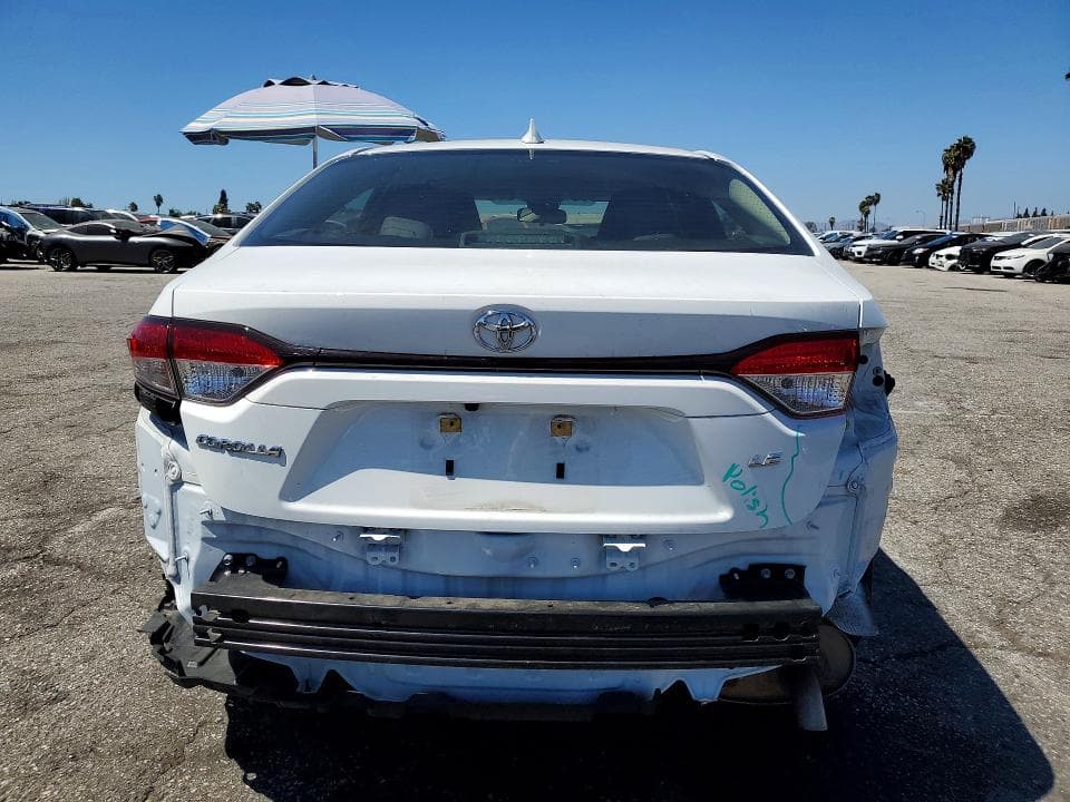 2020 TOYOTA COROLLA LE 6
