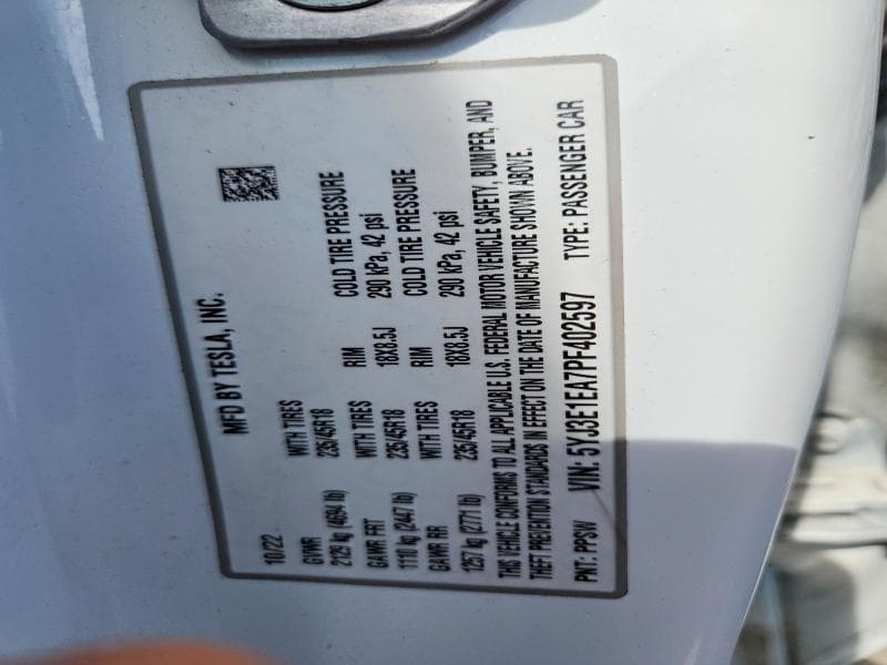 2023 TESLA MODEL 3 13