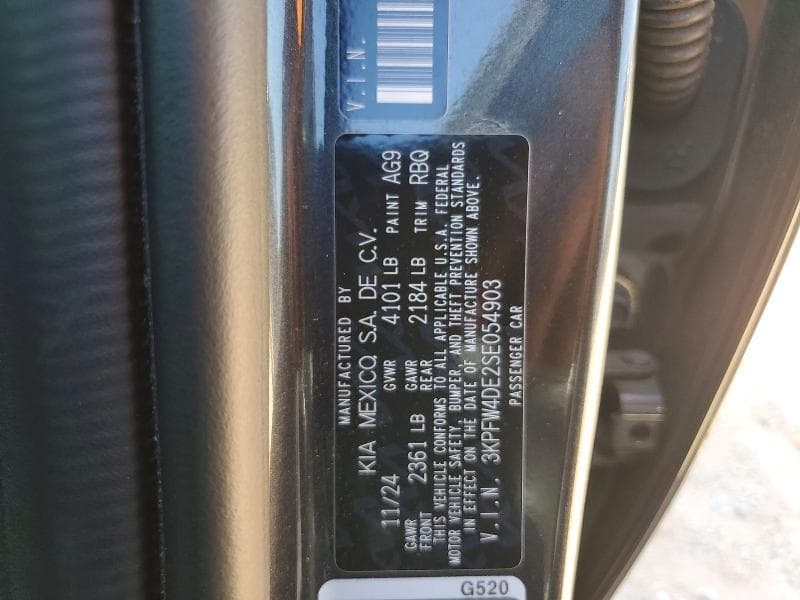 2025 KIA K4 GT LINE 12