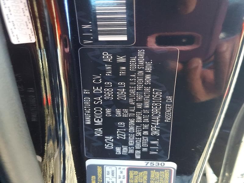 2024 KIA FORTE GT 12