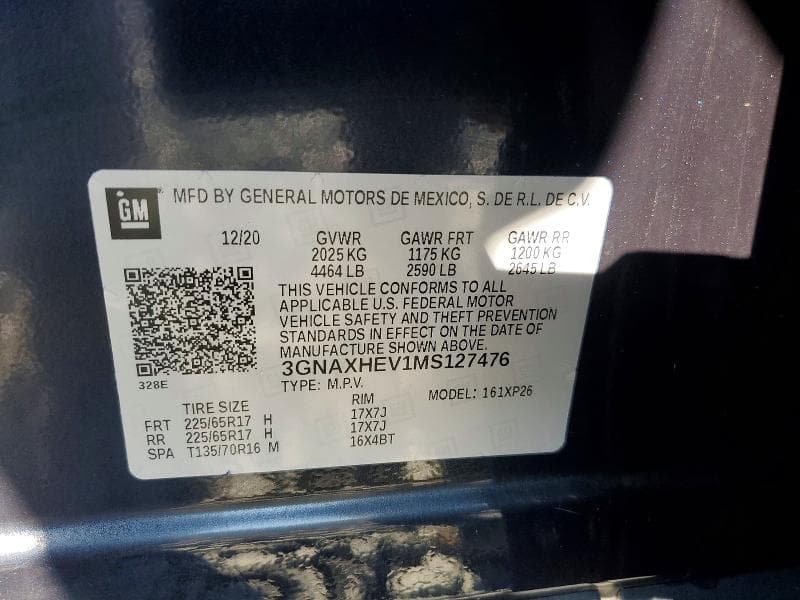 2021 CHEVROLET EQUINOX LS 13