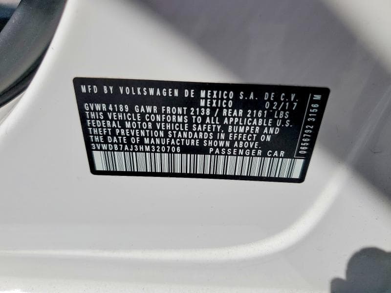 2017 VOLKSWAGEN JETTA SE 13