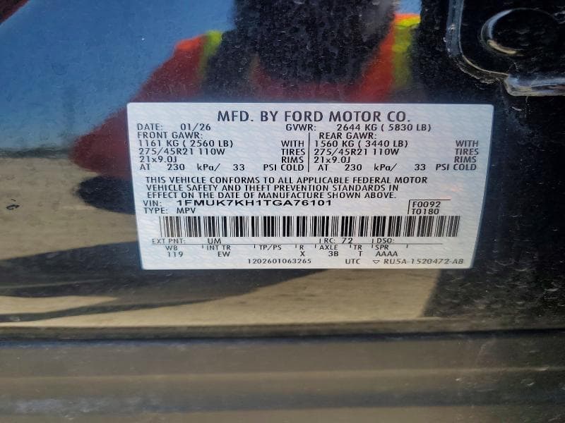 2026 FORD EXPLORER ST-LINE 13
