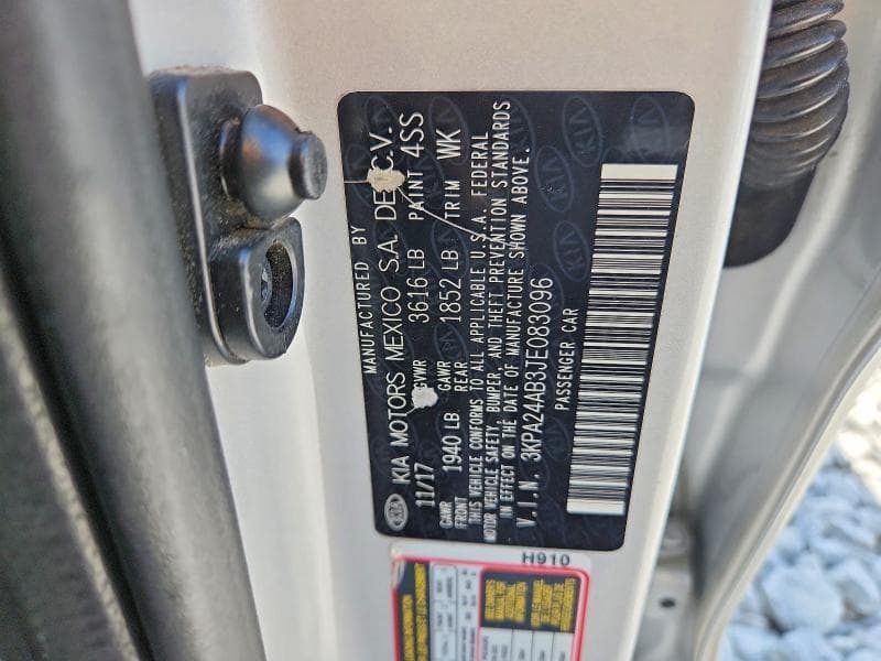 2018 KIA RIO LX 12