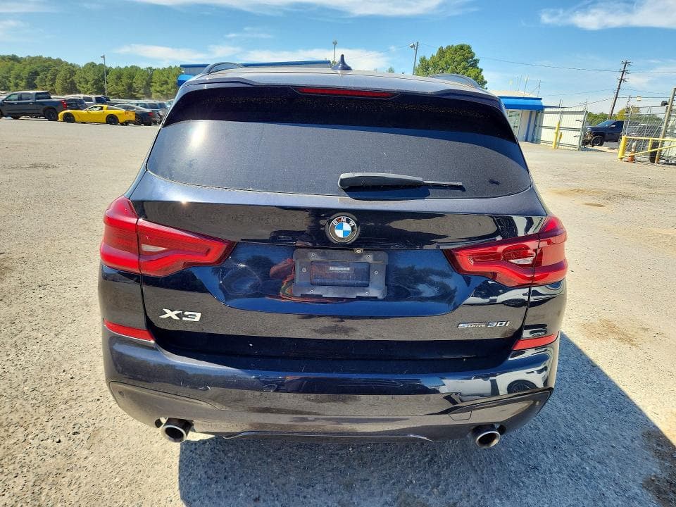 2019 BMW X3 SDRIVE30I 6