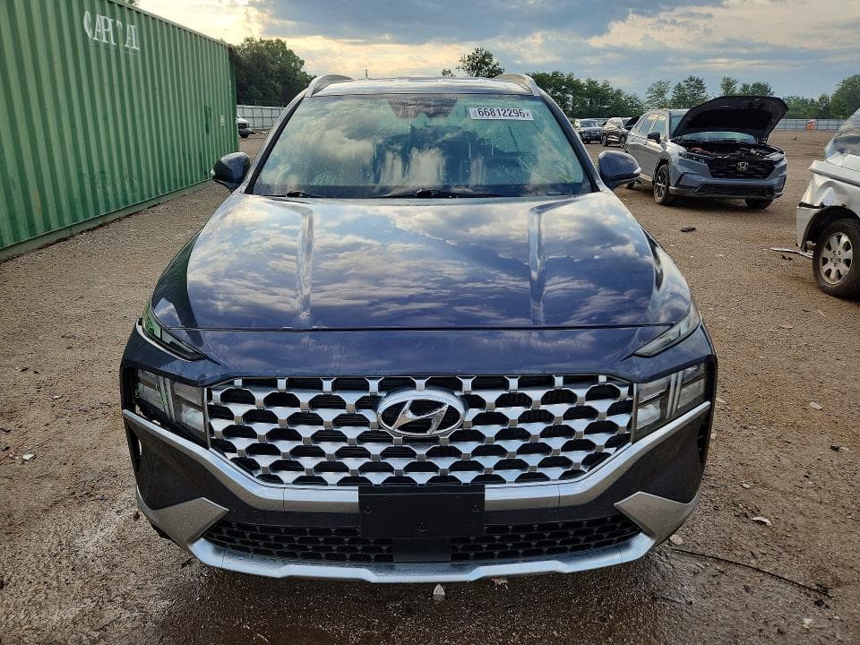 2022 HYUNDAI SANTA FE BLUE 5