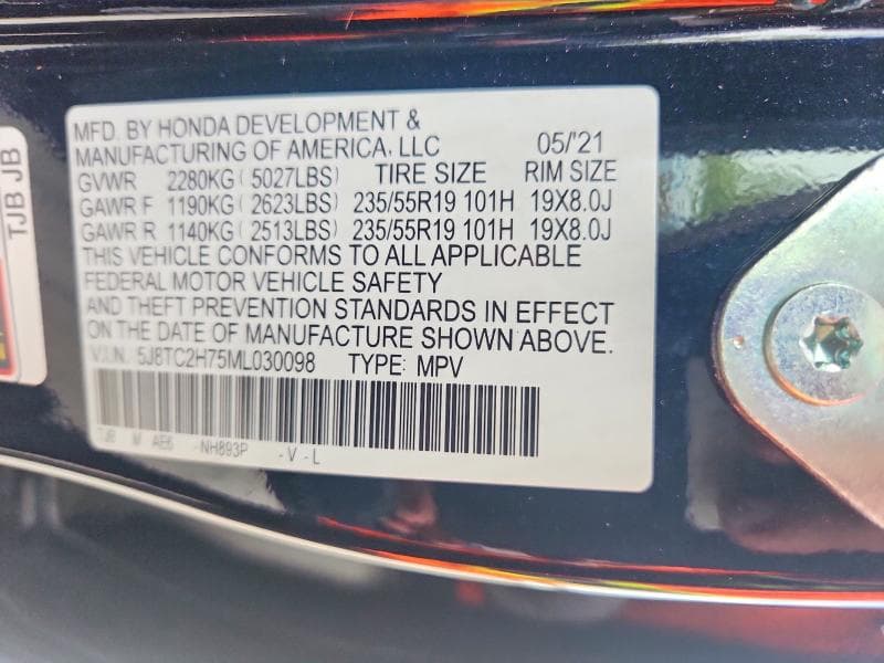 2021 ACURA RDX ADVANCE 13