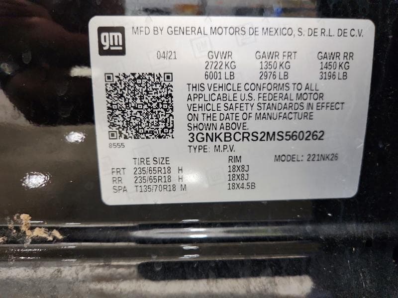 2021 CHEVROLET BLAZER 2LT 12