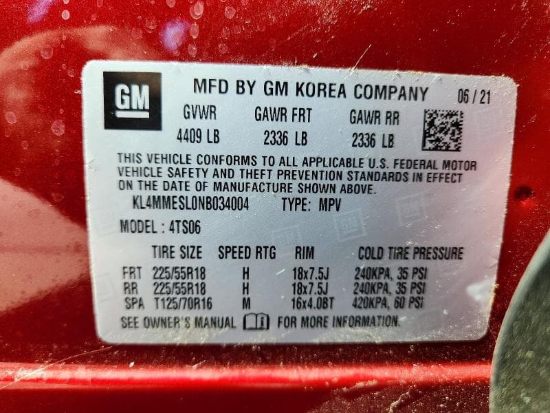 2022 BUICK ENCORE GX SELECT 13