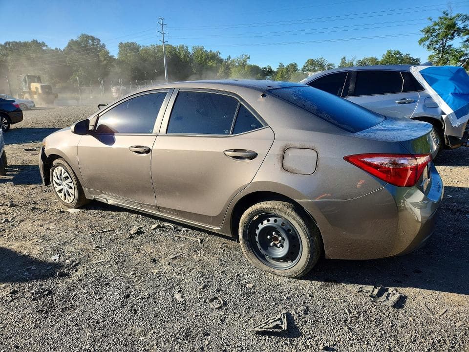 2019 TOYOTA COROLLA LE 2