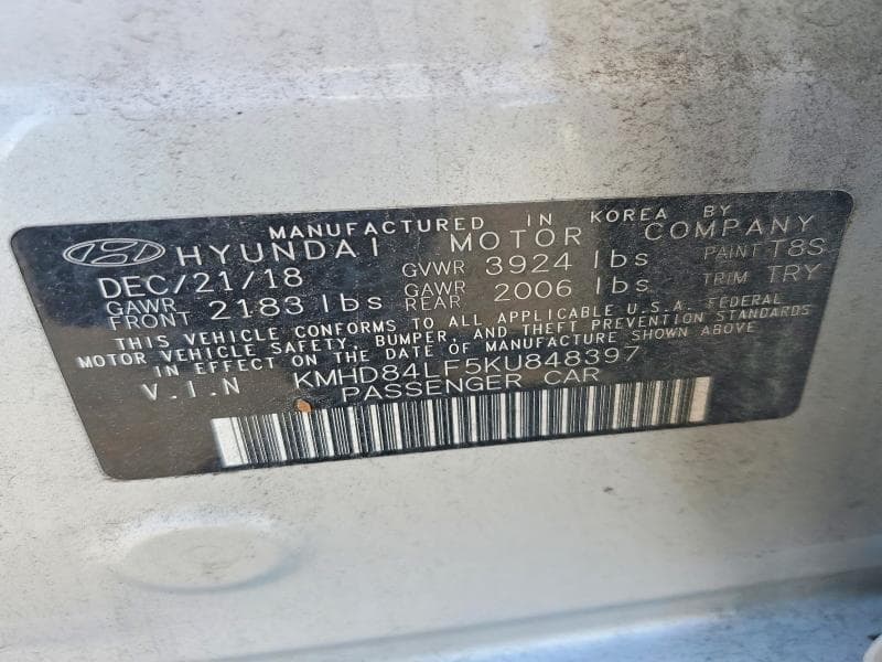 2019 HYUNDAI ELANTRA VALUE EDITION 13