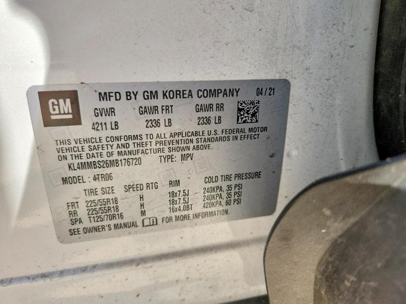 2021 BUICK ENCORE GX PREFERRED 13