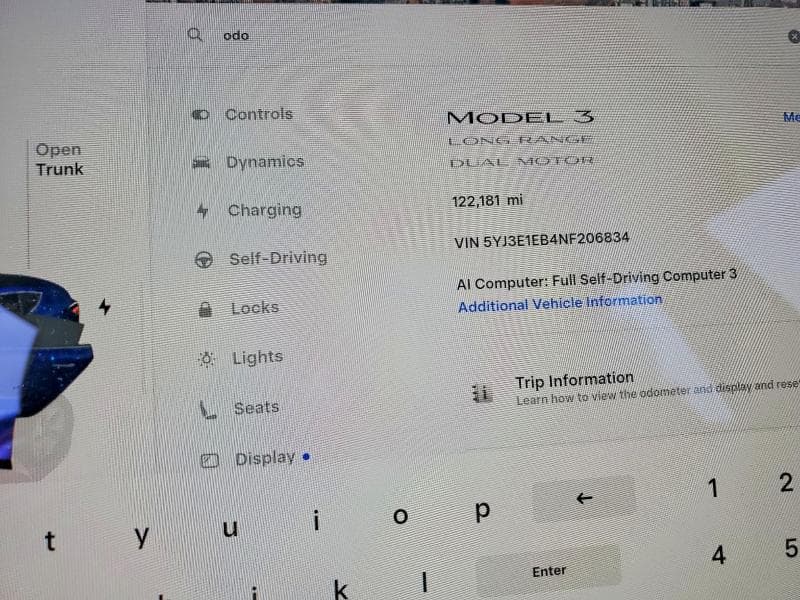 2022 TESLA MODEL 3 9