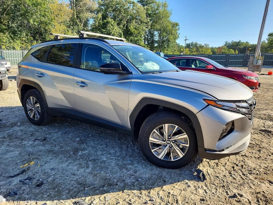 2023 HYUNDAI TUCSON BLUE 4