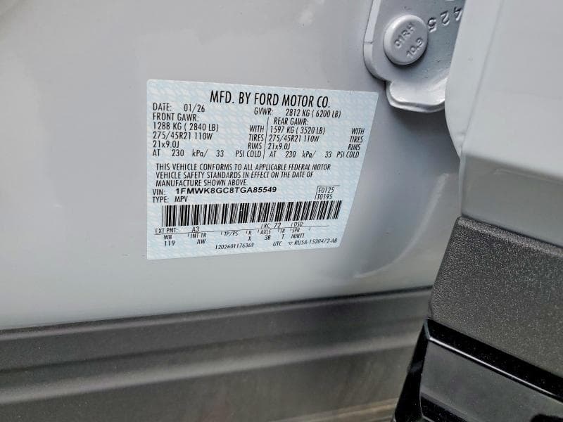 2026 FORD EXPLORER ST 12