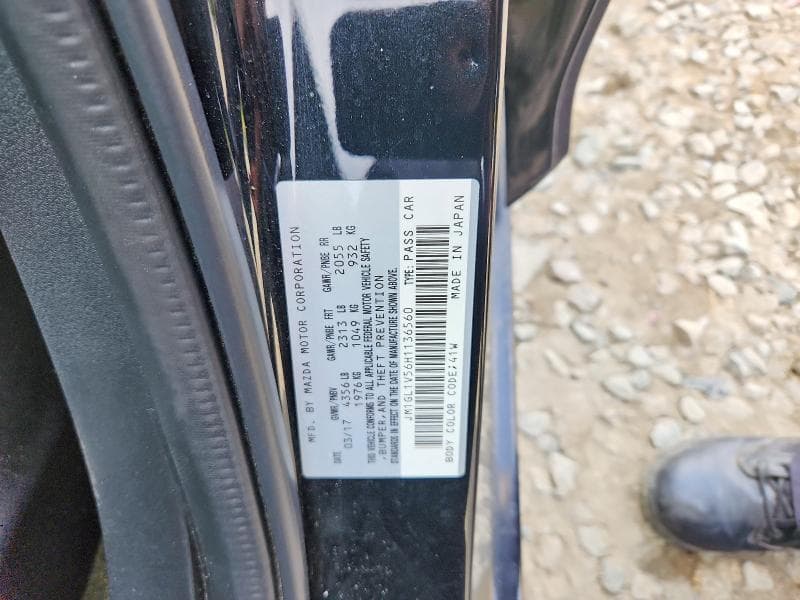 2017 MAZDA 6 TOURING 12