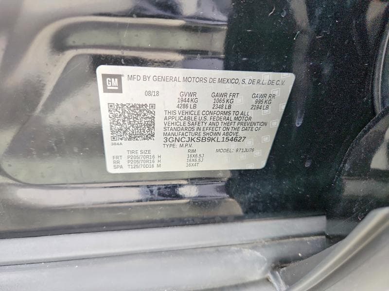 2019 CHEVROLET TRAX LS 13