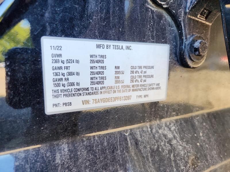 2023 TESLA MODEL Y 13