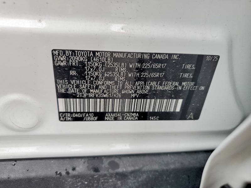 2025 TOYOTA RAV4 XLE 13