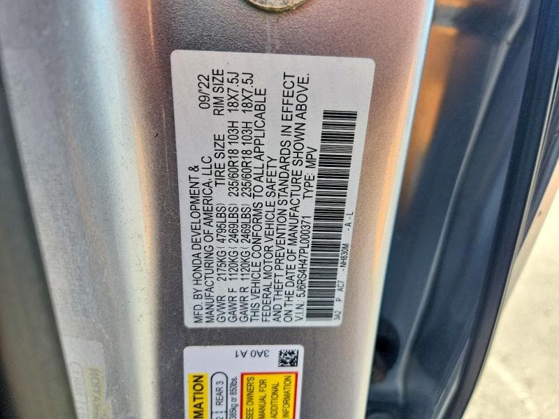 2023 HONDA CR-V EX 13