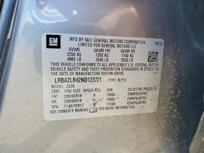 2022 BUICK ENVISION PREFERRED 13