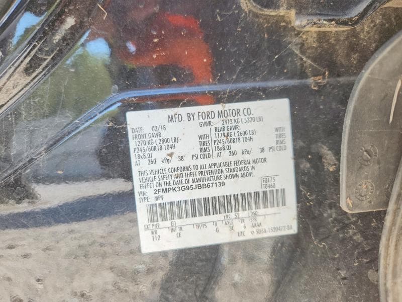 2018 FORD EDGE SE 13