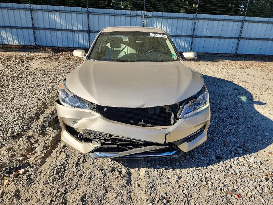 2017 HONDA ACCORD EXL 5