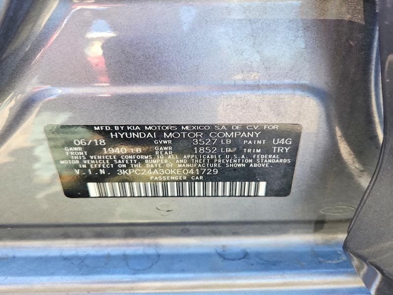 2019 HYUNDAI ACCENT SE 13