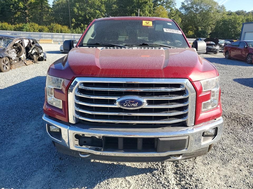 2017 FORD F150 SUPER CAB 5