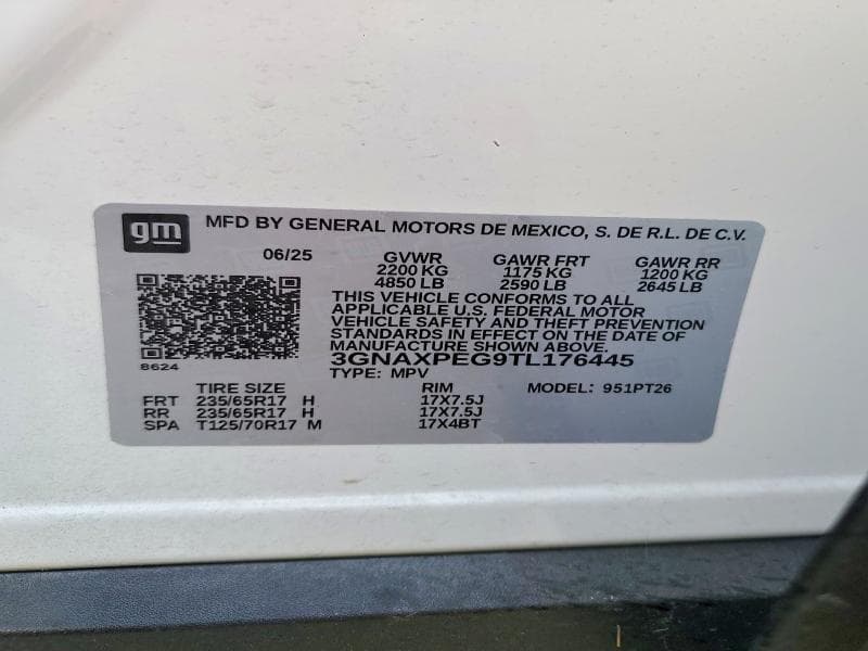 2026 CHEVROLET EQUINOX LT 14