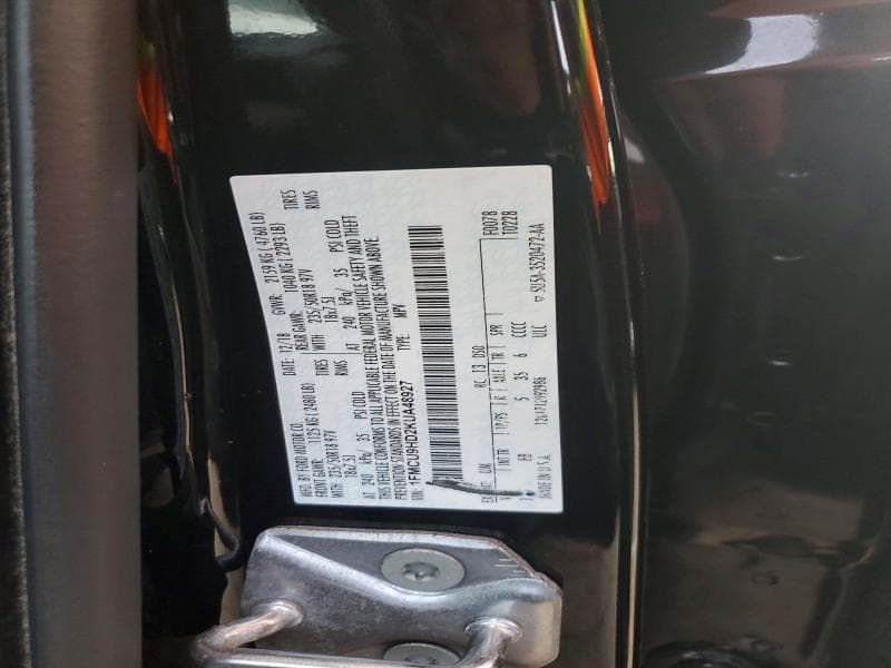 2019 FORD ESCAPE SEL 13