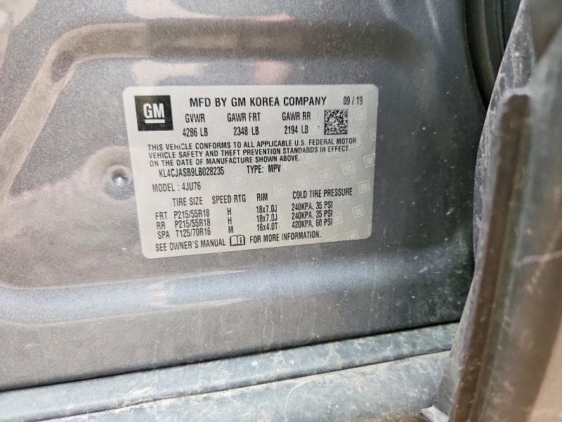 2020 BUICK ENCORE PREFERRED 14
