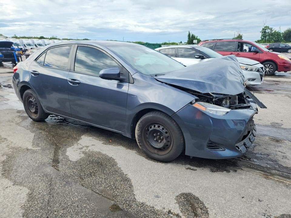 2019 TOYOTA COROLLA L 4