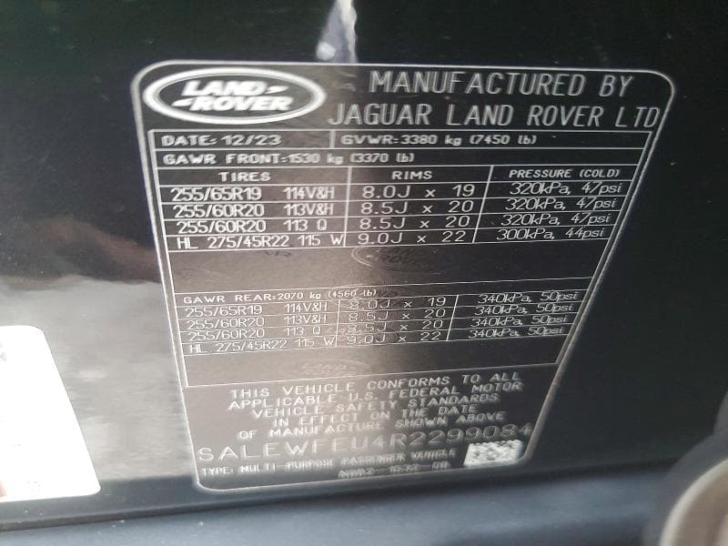 2024 LAND ROVER DEFENDER 130 OUTBOUND 14