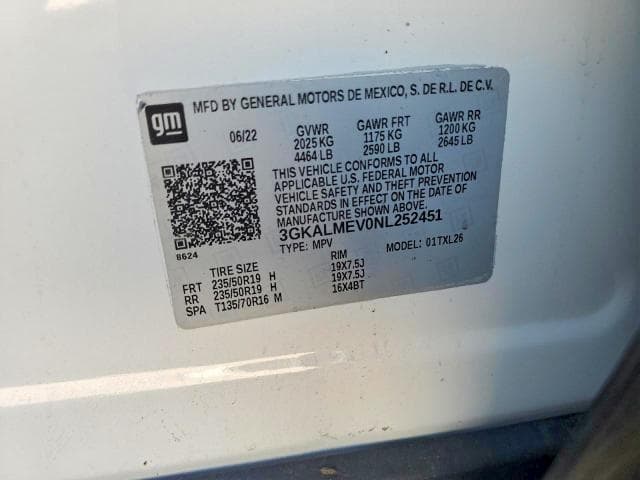 2022 GMC TERRAIN SLE 13