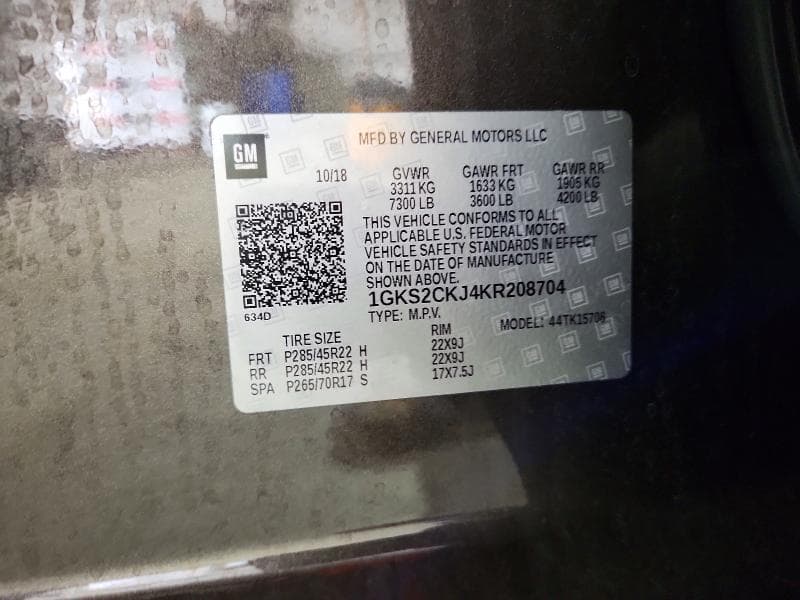2019 GMC YUKON DENALI 13