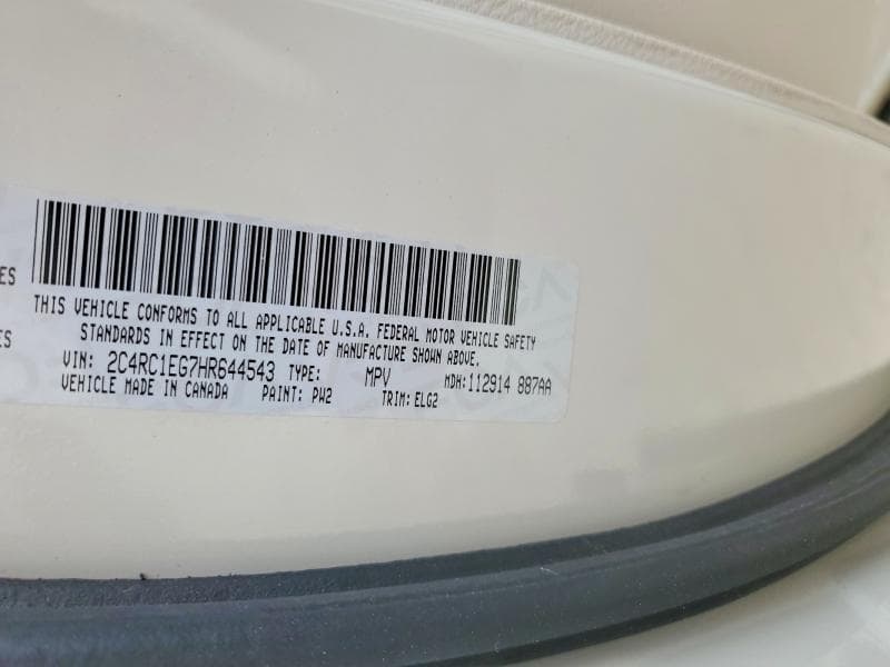 2017 CHRYSLER PACIFICA TOURING L PLUS 13