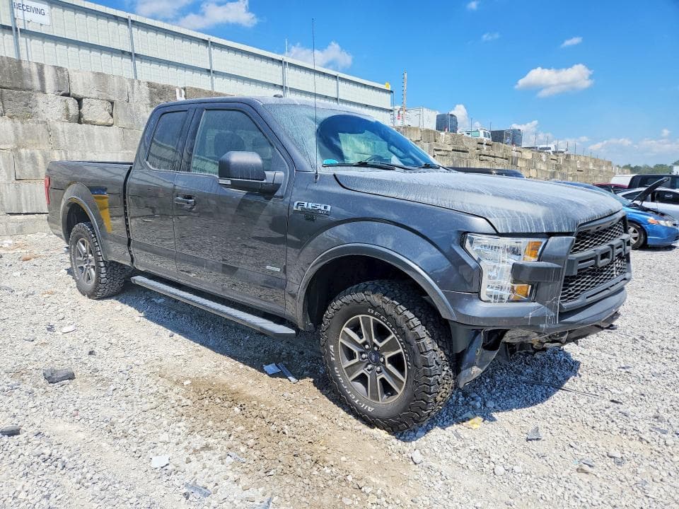 2017 FORD F150 SUPER CAB 4